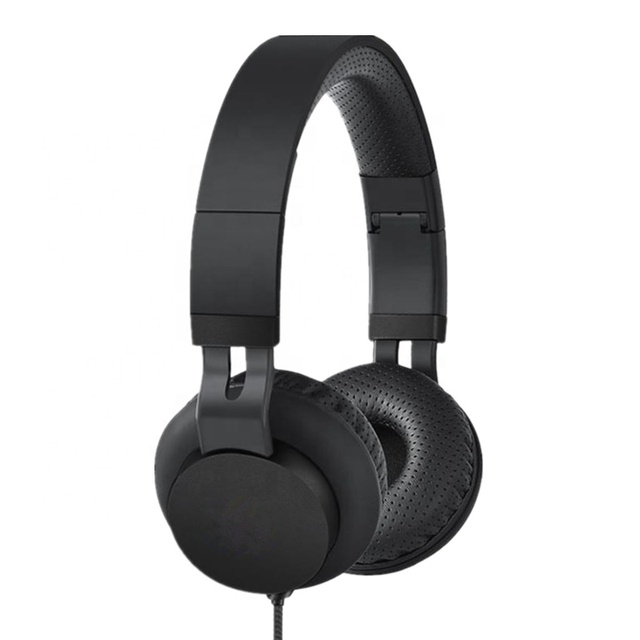 Wired 6.35mm 3.5mm Plug Studio Monitoring Headphones Black Color Studio Headphone for Recording and Monitoring
