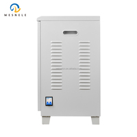 Stabilisateur de tension automatique monophasé WESNELE 15KVA (SVC) avec composants en cuivre (entrée 160V-250V) pour zones à alimentation instable