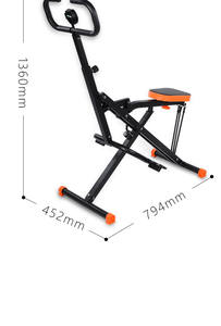 Bicicleta Estática Plegable Portátil para Uso Doméstico, Bicicleta <span class=keywords><strong>de</strong></span> <span class=keywords><strong>Spinning</strong></span>, Bicicleta Fija para Gimnasio - Product Image 3