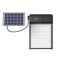 Porte enroulable de poulailler intelligente Porte de poulailler solaire automatique