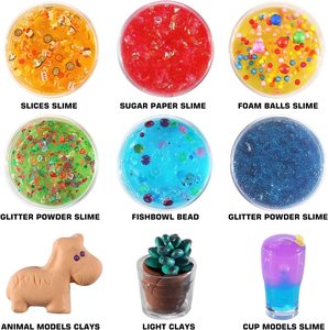 DIY <strong>Slime</strong> Making Kit for Girls Boys - Birthday <strong>Idea</strong> for Kids Age Ultimate Fluffy <strong>Slime</strong> Supplies Include Crystal <strong>Slime</strong> - Product Image 4
