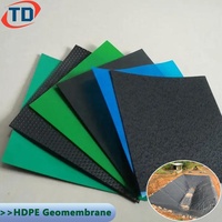 Geomembran HDPE Dam Liner 500 mikron 0,75 mm, 1 mm, 1,5 mm untuk Tambak Udang, Ikan, dan Budidaya Perikanan