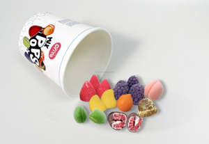 3 hương vị kem Arab QATAR Pops trái cây kem xoài đào dâu tây mâm xôi hồ trăn Kem Halal chứng nhận thực phẩm - Product Image 6