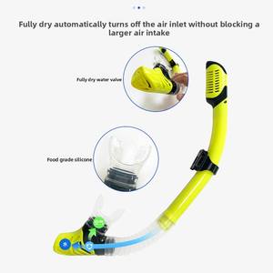Set per immersione subacquea per uomini e donne adulti per fare snorkeling a secco dotato di boccaglio per nuotare e in riva al <span class=keywords><strong>mare</strong></span> - Product Image 2