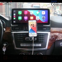 Gerllish Android Autoradio GPS für Mercedes-Benz ML 400/350/320 W166/GL 350/500 mit Integriertem Drahtlosen CarPlay und 1 Jahr Garantie – Original