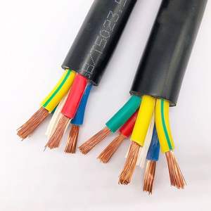 <span class=keywords><strong>Câble</strong></span> plat flexible RVV 2x0,5mm 2 conducteurs, isolation PVC, multibrins, chauffant, IEC 60227 1,5-6mm H05VVH2F, fil de construction en rouleau IP68 - Product Image 1