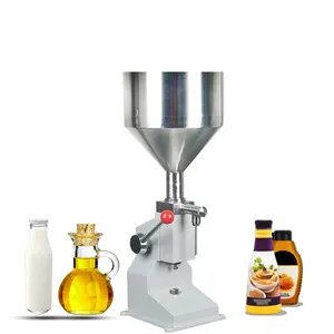 Máquina de llenado manual vertical pequeña, para salsa, champú, desinfectante de manos, gel de ducha, SH-A03
