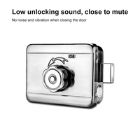 Serrure de porte à mortaise électronique intelligente DFD 12V CC avec entrée sans clé, sécurité de niveau 1 ANSI, moteur silencieux et télécommande