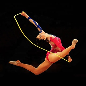 Cuerda de Gimnasia Rítmica de Alta Calidad, Hecha de Algodón Puro, para Competencia y Entrenamiento - Product Image 6