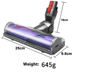 Cabezal de cepillo de accionamiento directo, cabezal de limpieza Motorhead de liberación rápida apto para repuestos de aspiradora Dysons V7 / V8 / V10 /<span class=keywords><strong>V11</strong></span> - Product Image 6