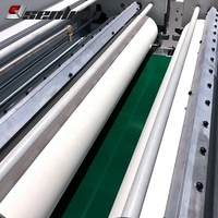 Machine de revêtement automatique de panneaux muraux en panneaux de fibres de bois MGO |   Film de revêtement UV industriel pour rouleaux |   Oxyde de magnésium à haute productivité