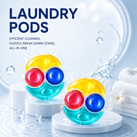 Capsules de lessive 4 en 1 écologiques, parfum longue durée