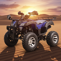 Quad Bike Automatique en Acier Tao Motor 250cc, VTT 250cc 4x4 pour Adulte, Démarrage Électrique, VTT 125cc, Transmission par Chaîne, Frein à Disque Arrière