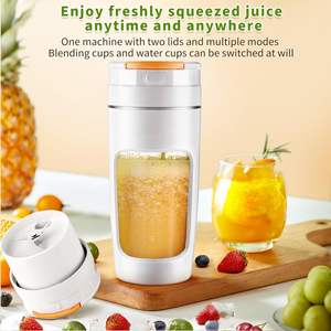 Portable Blender Mixer Usb Juicer Bottle Professional Rechargeable Electric Mini Fruit Cup Ginger Juicer Extractor Blender - Product Image 3
