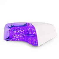 Kit professionnel pour ongles avec lampe UV et perceuse 78 Watts rechargeable, lampes à ongles et perceuse électrique pour ongles 45000 tr/min