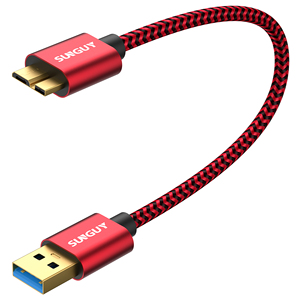 Cable USB SUNGUY Tipo A a Micro-B, Personalizable, Flexible, Carga Rápida, Material Trenzado, Ecológico - Product Image 4