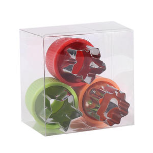 Ensemble de découpoirs à légumes et fruits, emporte-pièces, tampons à pâtisserie en acier inoxydable, écologiques, différentes tailles pour biscuits et pâte - Product Image 2