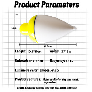 Luminous Electronic <b>Fishing</b> <b>Float</b> 60g Buoyancy Wireless Smart For Sea <b>Fishing</b> Rock <b>Fishing</b> - Product Image 3