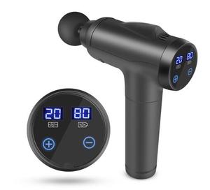 <span class=keywords><strong>Pistola</strong></span> de 6 cabezales de masaje, dispositivo de percusión de mano de 30 velocidades, relaja la Fascia, <span class=keywords><strong>pistola</strong></span> de masaje muscular quiropráctico - Product Image 5