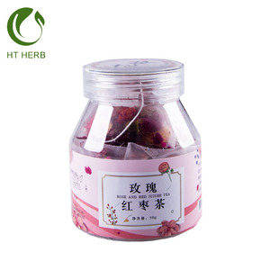 Delizioso tè cinese al gusto di tè alla frutta secca con data di goji Longan e rose - Product Image 3