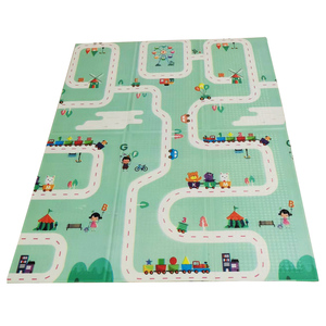 Tapis <span class=keywords><strong>de</strong></span> sol <span class=keywords><strong>de</strong></span> gym pour bébé réversible imperméable, tapis antidérapant, tapis pliable pour enfants, pare-chocs <span class=keywords><strong>de</strong></span> protection, tapis <span class=keywords><strong>de</strong></span> jeu pliable pour bébé - Product Image 5