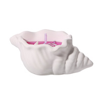 Muschelförmige Duftkerzen-Geschenkbox, hochwertiges Geschenk, handverziertes Muschel-Duftgelee-Wachs.
