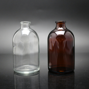 Bán buôn dược phẩm 10ml 15ml 20ml 30ml 50ml <span class=keywords><strong>100ml</strong></span> rõ ràng đúc lọ thủy tinh tiêm cho kháng sinh - Product Image 6