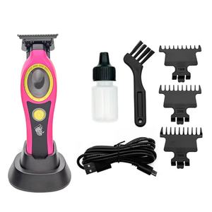 OEMコードレスDLCブレードベクターモーター男性バーバー充電式プロ用電動ヘアクリッパー - Product Image 2