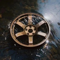 عجلات مصنوعة من الألومنيوم المطروق مقاس 15 16 17 18 19 20 21 22 بوصة لتعديل السيارات الرياضية 4x100 4x114.3 5x100 5x108 5x112 5x14.3 5x120 5x130 TE37