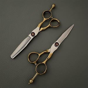 Ciseaux de coiffure professionnels 6 pouces, ciseaux à effiler en acier inoxydable pour droitiers, outils de beauté et de barbier - Product Image 2