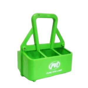 Porte-bouteilles de bière pliable <span class=keywords><strong>en</strong></span> plastique personnalisé avec logo promotionnel, lot de 6, pour France Ocean 5 Highwood New Holland - Product Image 2