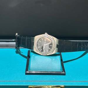 Montre mécanique automatique de haute qualité avec diamants en moissanite pour hommes, bracelet en cuir imperméable, montre entièrement sertie de diamants - Product Image 4