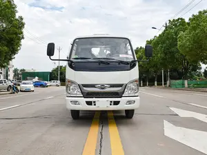 New 3000L 3 Cubic Meter Foton Forland Fecal Suction Truck With Vacuum Pump Septic Tank Truck Vaccum Dung Sucking Cartfor Sale