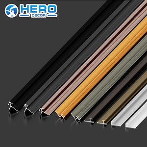 Profilo per Piastrelle in Lega di Alluminio - Durevole e Impermeabile, Anodizzato Spazzolato Verniciato a Polvere, Forme L/U/Quadrate/Rotonde - Product Image 6