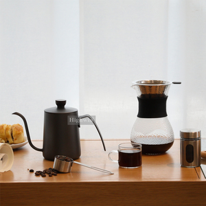 คุณภาพสูง Lfgb ภาพวาดสีดำ Pour Over เครื่องชงกาแฟชงชาเย็นกาแฟหยด Gooseneck หยดสำหรับกาแฟและชา - Product Image 4