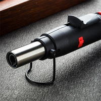 Allume-cigare au butane à flamme réglable Allumeur extérieur à impact direct à feu unique avec support haute efficacité et stabilité
