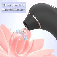 Mini 9-Geschwindigkeiten Saugen Vibrator Lecken Nippel Klitoris Stimulator Weibliche Masturbation Massage gerät Sexspielzeug