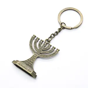Şamdan kolye anahtarlık yüzük dini süsler hediye kudüs anahtarlık