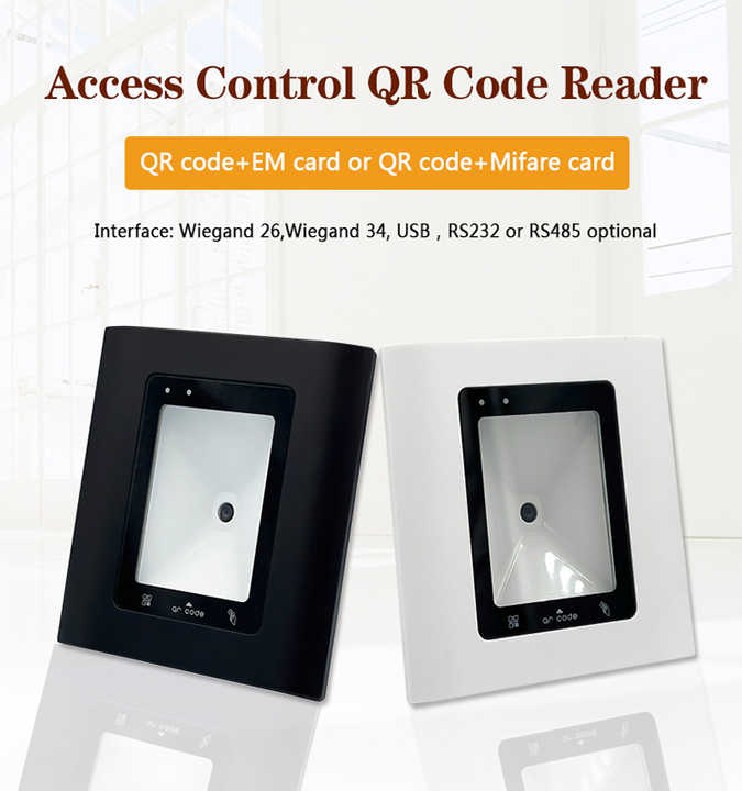 RS232 Barcode QR RFID Reader - Access Control Solutions