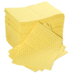 Miếng thấm hút hóa chất màu vàng 40x50cm |   Tấm lót chống tràn siêu bền 300gsm dùng cho axit, kiềm và chất lỏng nguy hiểm - Product Image 2