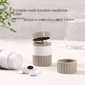 Wholesale Multi-functional Mini Portable Medicine Cutter Box with <b>Tablet</b> & Pill Division - Product Image 4
