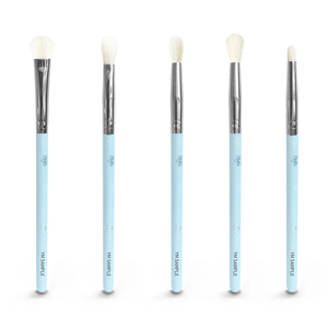 <span class=keywords><strong>Bleu</strong></span> 10 pièces pinceaux de maquillage ensemble pour fond de teint poudre correcteur fard à paupières Blush pinceaux de maquillage avec étui - Product Image 4