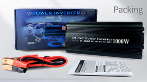Convertidor de coche de 1000W con salida USB, cargador inversor único de 12V CC a 220V CA, inversor de corriente de 4 enchufes para coche, barco, Camping - Product Image 4