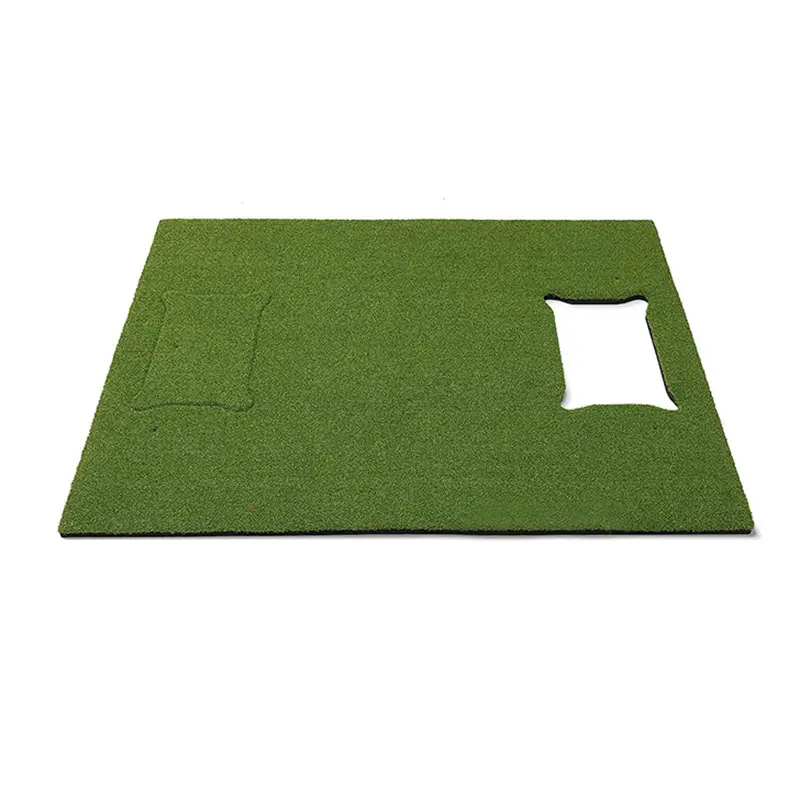Golf Oefenbaan Display Anti-Slip Hitting Mat Fabrikant Mini Golf Rubber Mat Golf Swing Trainingsmat