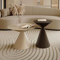 Meubles de salon de style moderne et simple, style italien simple, scandinave, petite table basse en métal et petite table d'angle