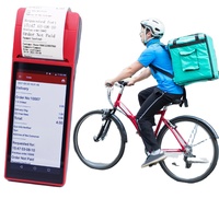 Android 10 POS Wifi 4G Terminal Pantalla táctil de 6 pulgadas Sistema POS inteligente con software de restaurante