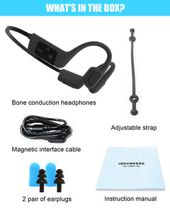 Casque audio à conduction osseuse ESON Open Ear sans fil, pour le <span class=keywords><strong>sport</strong></span>, étanche IP68, autonomie de 3 à 5 heures, randonnée, course à pied - Product Image 5