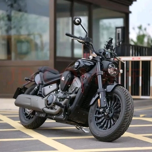 Motocicleta Benda Black Riding de Alta Gama, 500 Retro Prince Jinjila <span class=keywords><strong>Greystone</strong></span>, 300cc, Cilindro en V, Refrigeración por Agua, Motor de Escobillas, Estilo Harley1 - Product Image 5