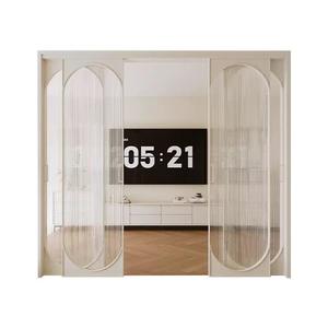 Porte patio coulissante en aluminium multi-panneaux moderne personnalisée avec double vitrage trempé 5+12A+5mm certifié AS2047 - Product Image 4