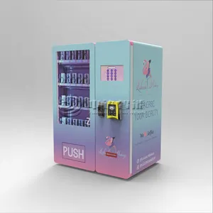 Zhongda Tabletop Mini Smart Vending Machine For Eyelash Hair Bundles Wigs Beauty Make Up Product